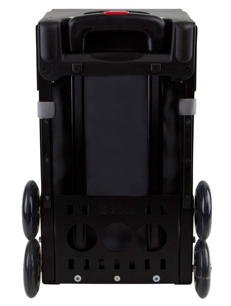 Back. Zuca - Zuca Sport Insert Bag w/ Black Frame and Set of 5 Packing Pouches - Camo.