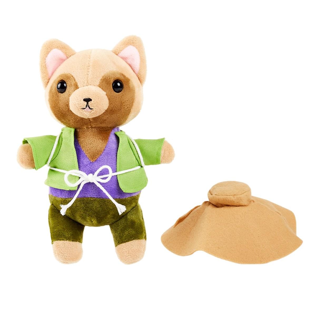 Alt View 2. Imaginary People - SMITE Danzaburou 6.5 Inch Character Plush - Brown.