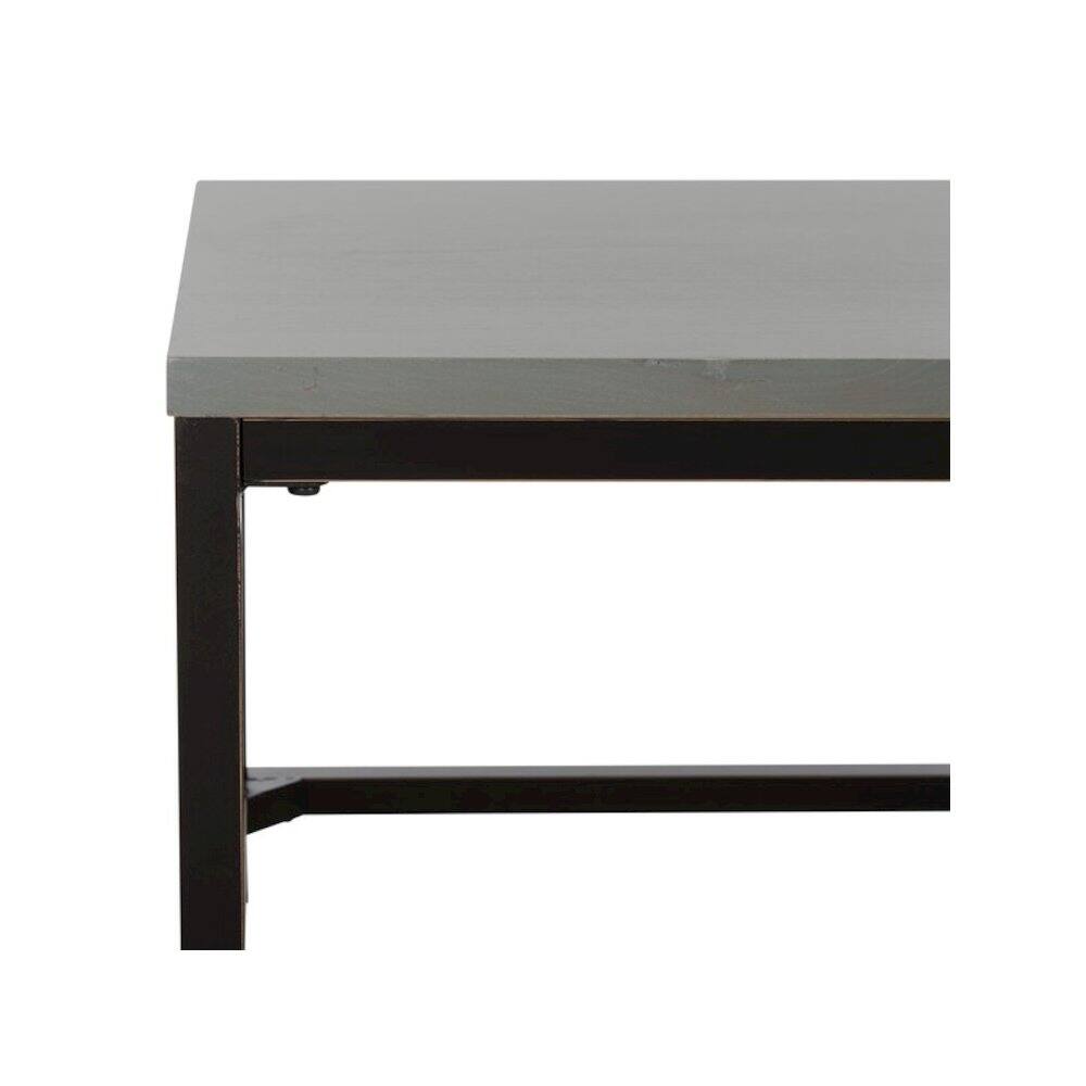 Angle. Safavieh - Alec Coffee Table, Ash Grey - Gray.