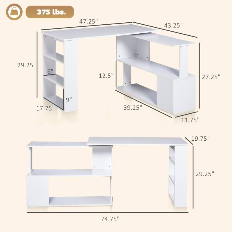 375 lbs.  
47.25"  
43.25"  
29.25"  
6"  
12.5"  
27.25"  
17.75"  
9"  
39.25"  
11.75"  
19.75"  
29.25"  
74.75"