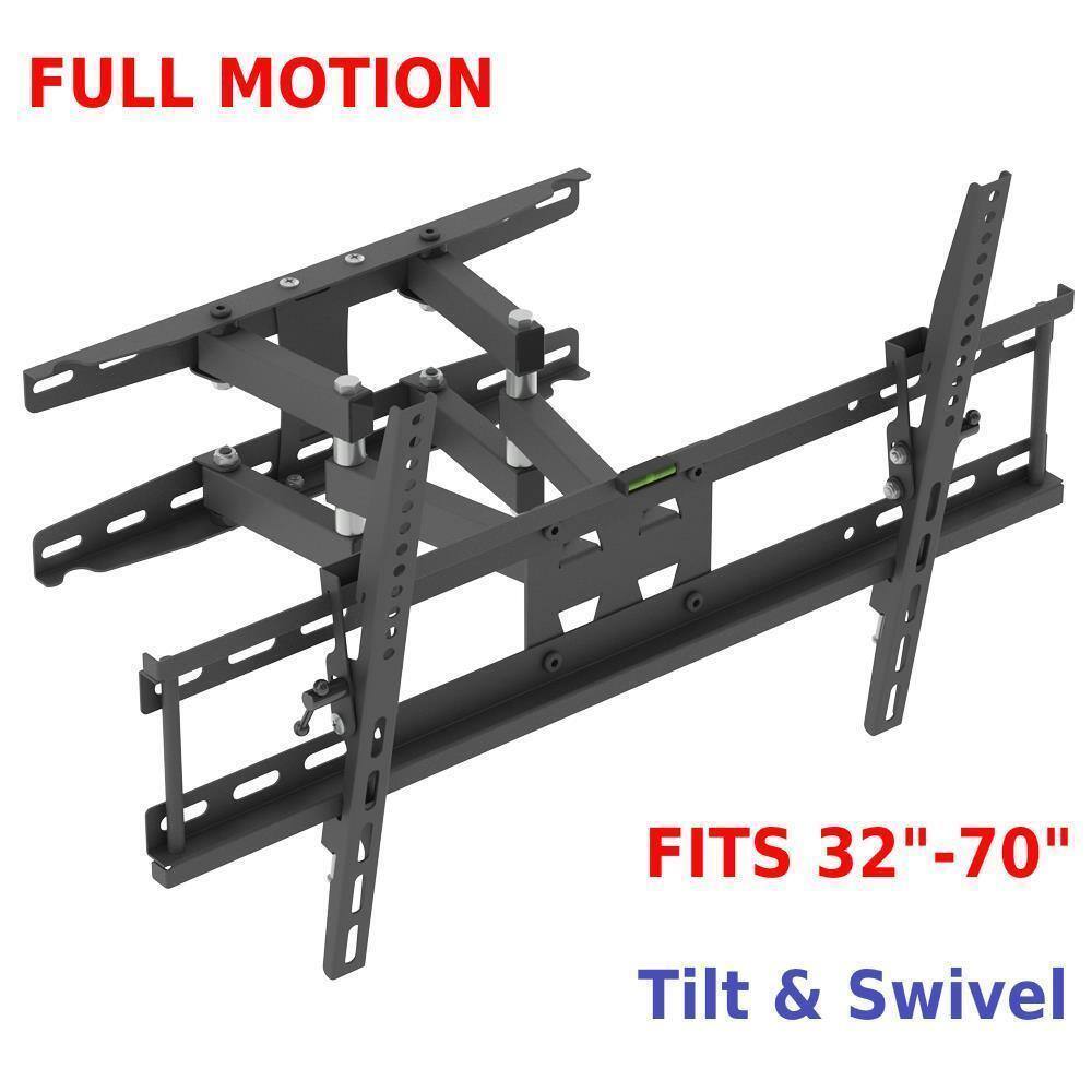 FULL MOTION

FITS 32"-70"

Tilt & Swivel