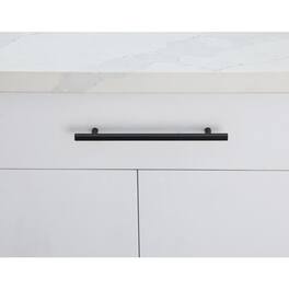 Elegant Decor - Quinn 7-9/16" Center to Center Bar Pull Multipack (set of 10) - Matte Black
