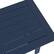 Alt View 8. Famapy - HDPE Outdoor Dining Table with Umbrella Hole & Cap-Solid Panel Patio Table for 8 People Weatherproof & Low Maintenance - Navy blue.