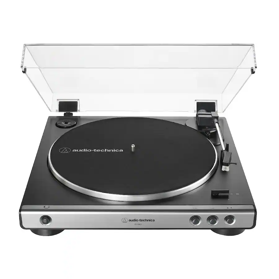 Audio Technica Audio Technica AT LP60X Gunmetal Belt Drive Stereo audio-technica-audio-technica-at-lp60x-gunmetal-belt-drive-stereo