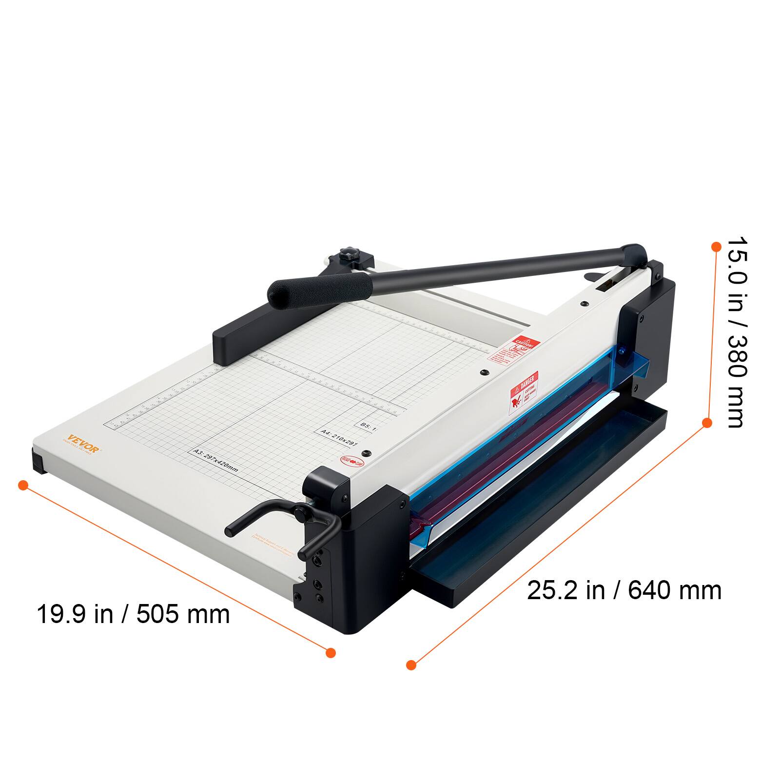 VEVOR A2287 AF T 27 no a2 10 22421  
PEA F  
15.0 in / 380 mm  
19.9 in / 505 mm  
25.2 in / 640 mm