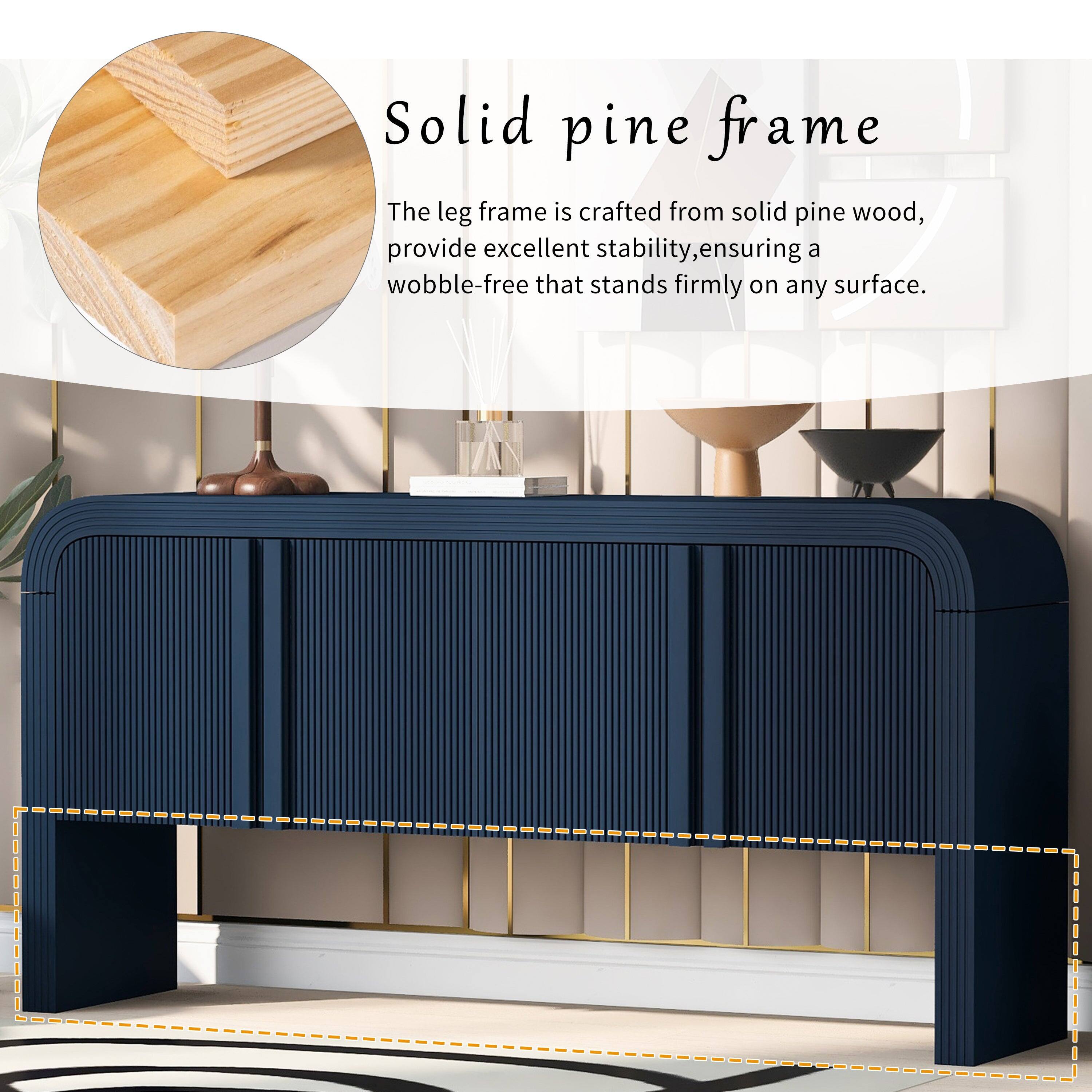 Solid pine frame

The leg frame is crafted from solid pine wood, providing excellent stability, ensuring a wobble-free that stands firmly on any surface.