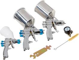 Devilbiss - Complete Spraying System for Automotive Primer, Finish Coat & Touch-Up - Silver