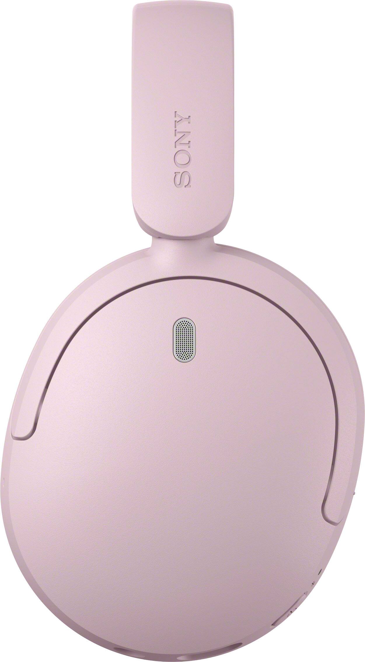 Left. Sony - WH-CH730N Wireless Noise Cancelling Headphones - Pink.