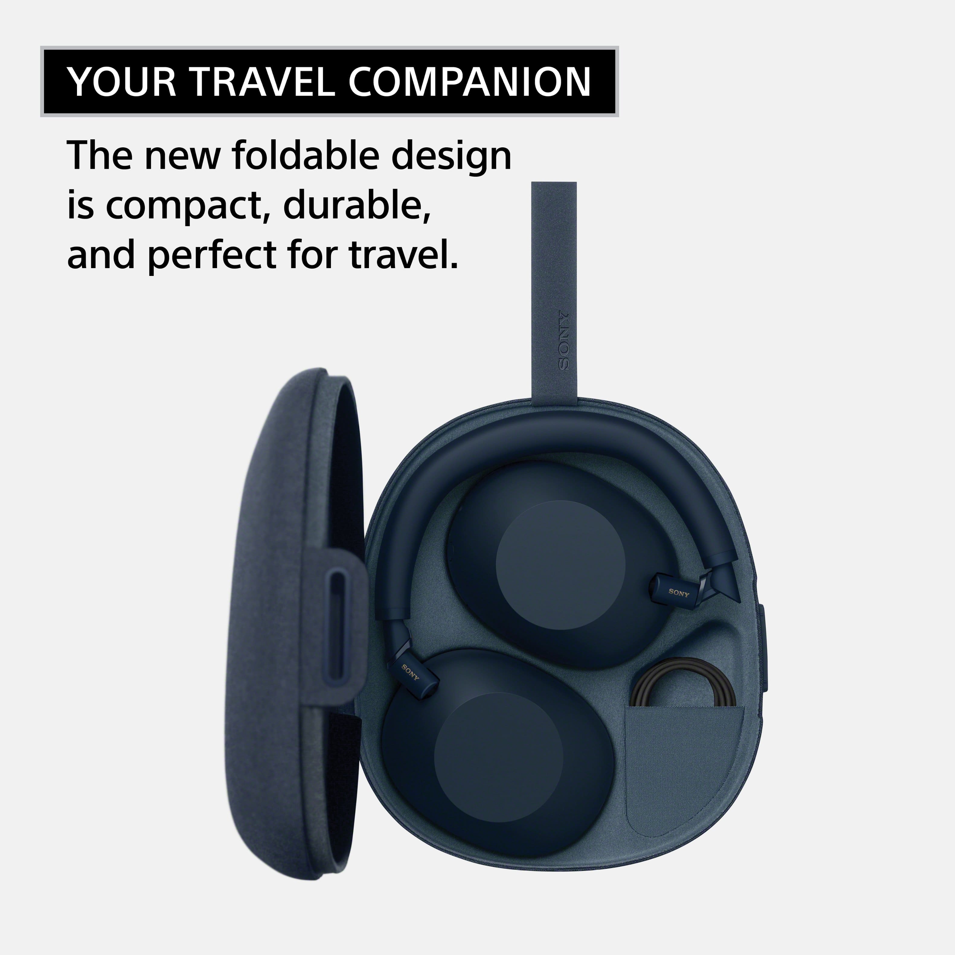Your Travel Companion: The new foldable design is compact, durable, and perfect for travel. Sony.