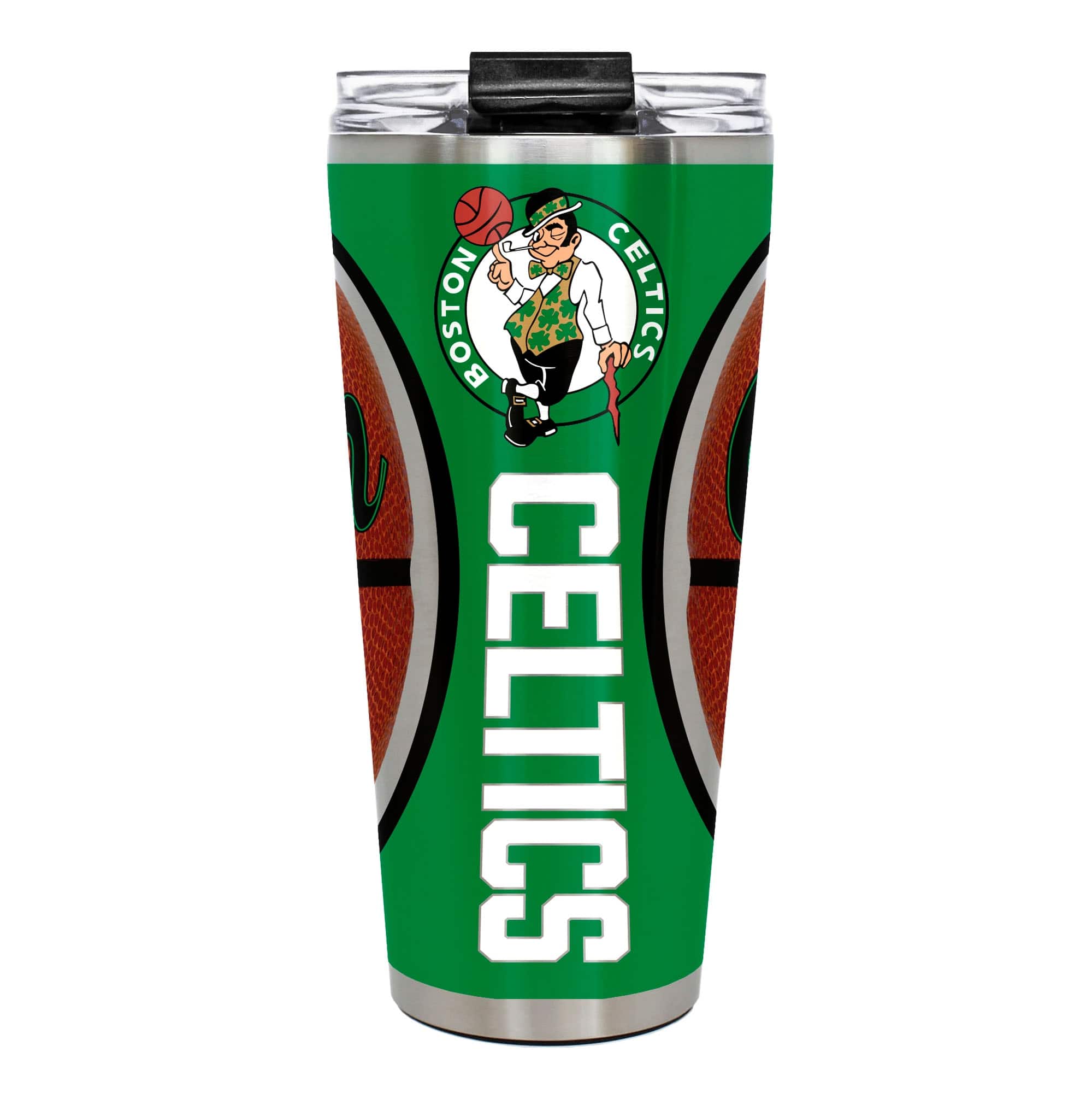 Great American Products - Boston Celtics 32oz. Big Slim Game Ball Travel Tumbler - Brown price history on PriceWatchPro