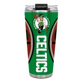 Great American Products - Boston Celtics 32oz. Big Slim Game Ball Travel Tumbler - Brown