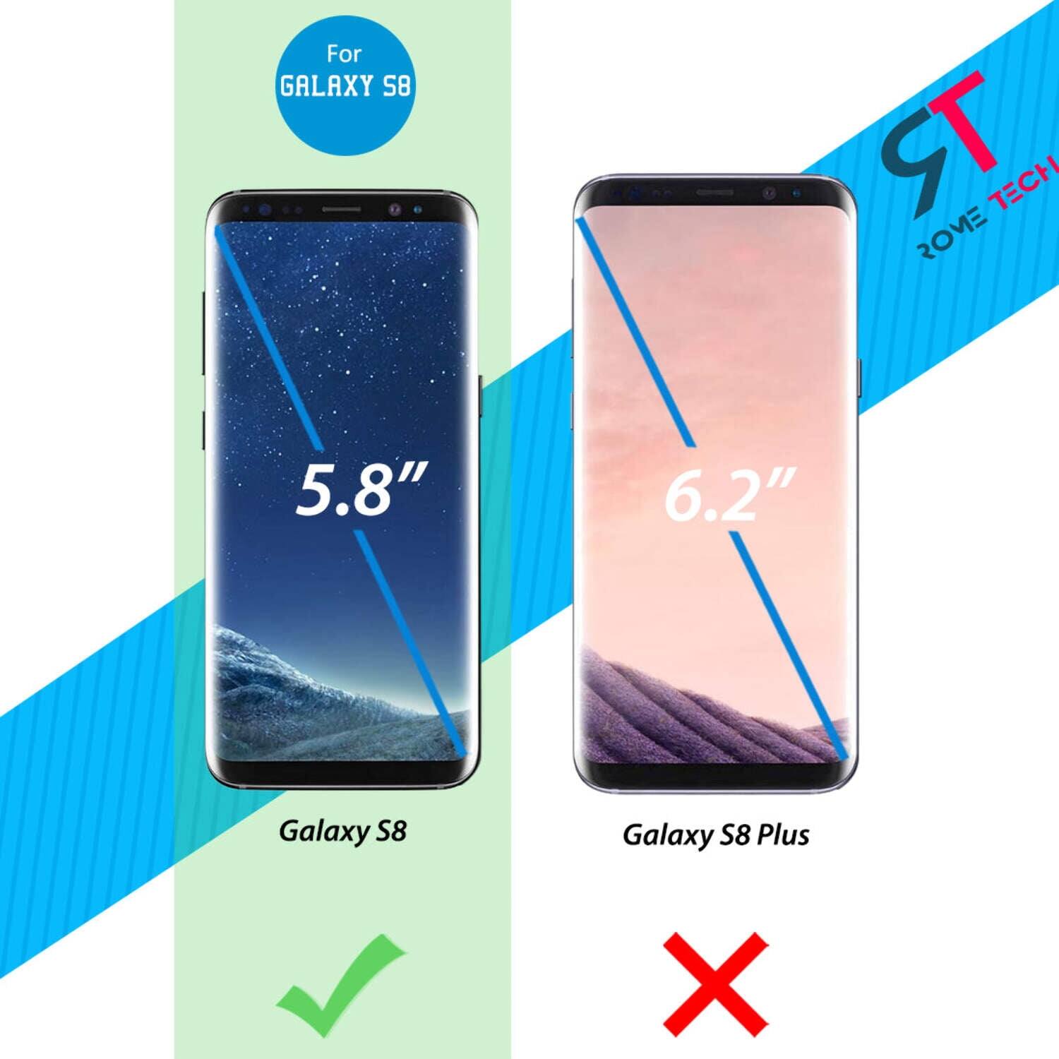 For GALAXY S8  
5.8"  
6.2"  
Galaxy S8  
Galaxy S8 Plus  
X