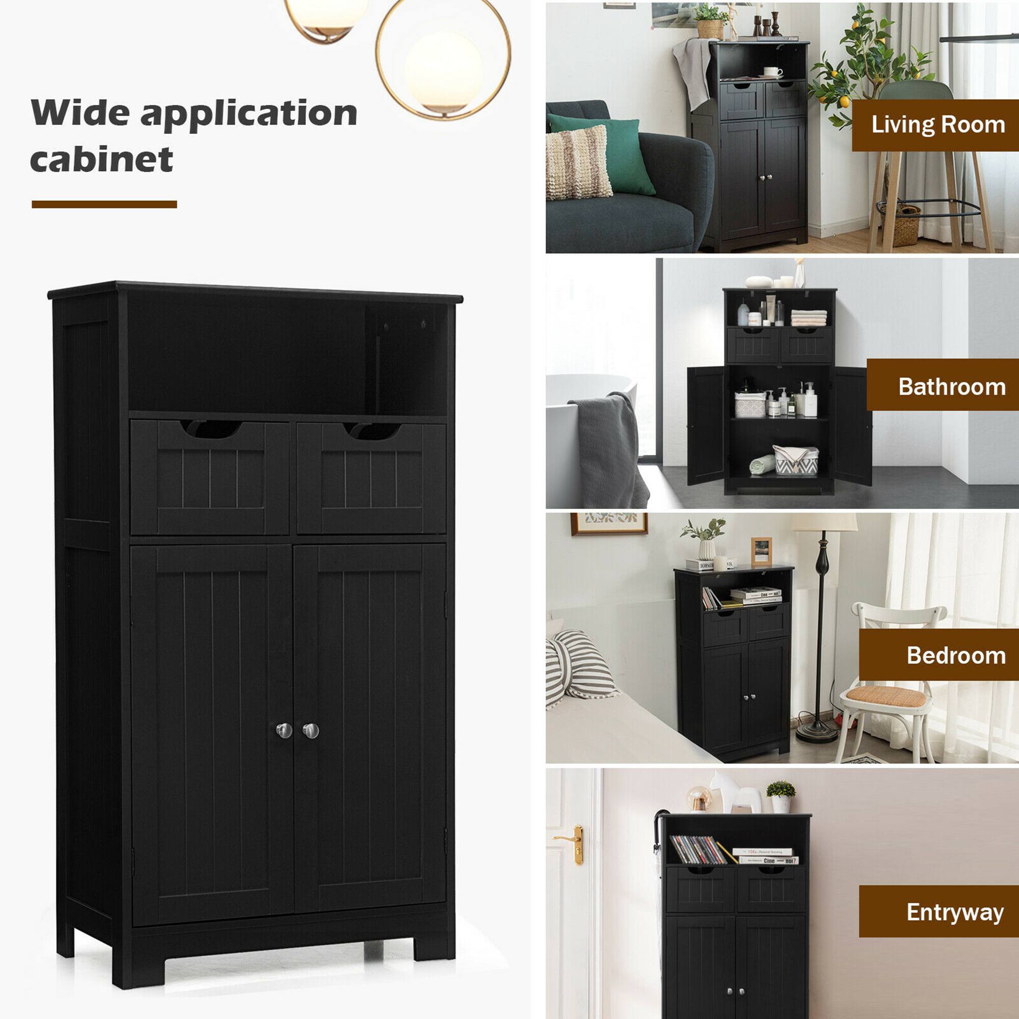 Wide application cabinet

Living Room  
Bathroom  
Bedroom  
Entryway