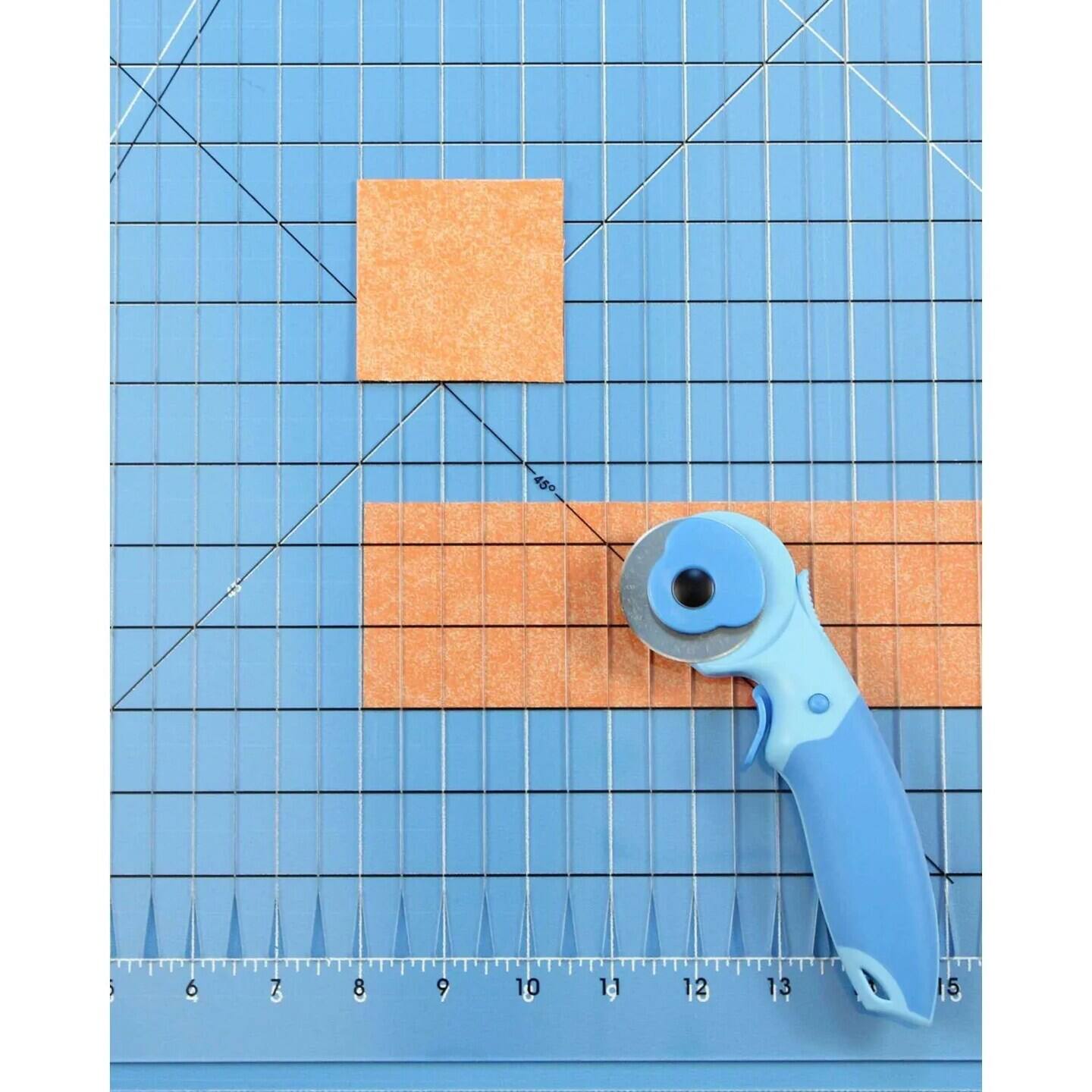 Angle. AccuQuilt - June Tailor Shape Cut Plus Ruler - White.