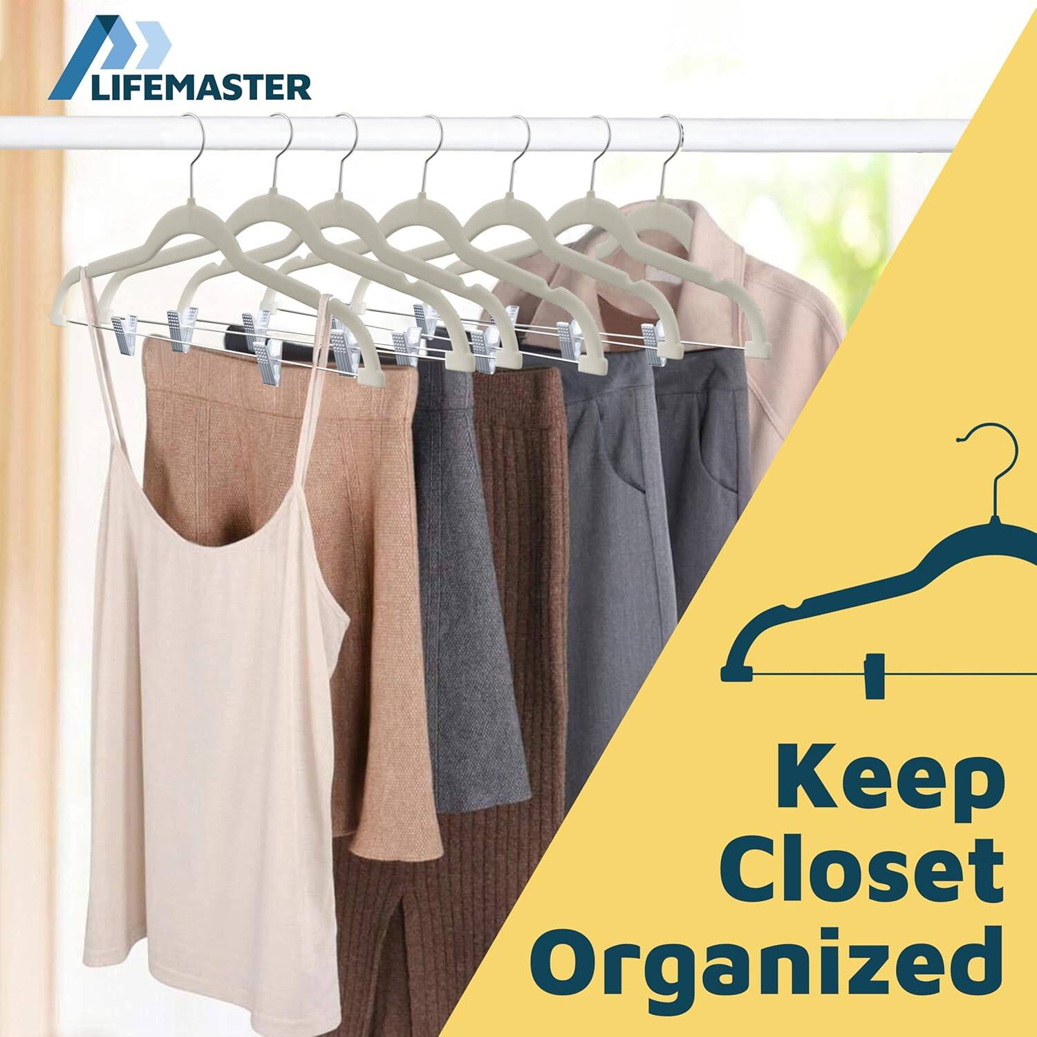 A LIFEMASTER Keep Closet Organized