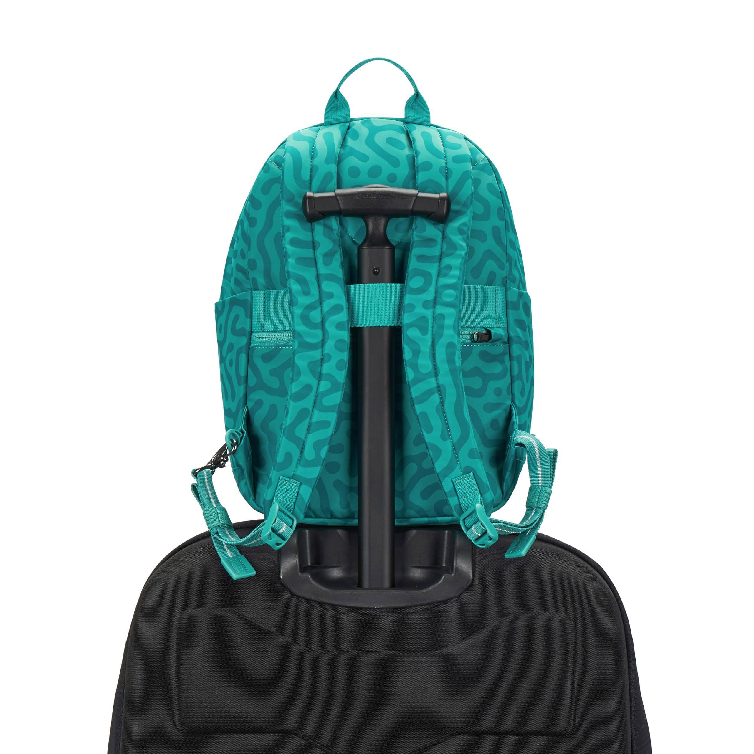 Alt View 5. Pacsafe - GO Anti Theft 15L Backpack - Reef.