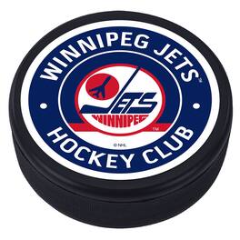 Mustang Drinkware - Winnipeg Jets Vintage Hockey Puck - Multicolor