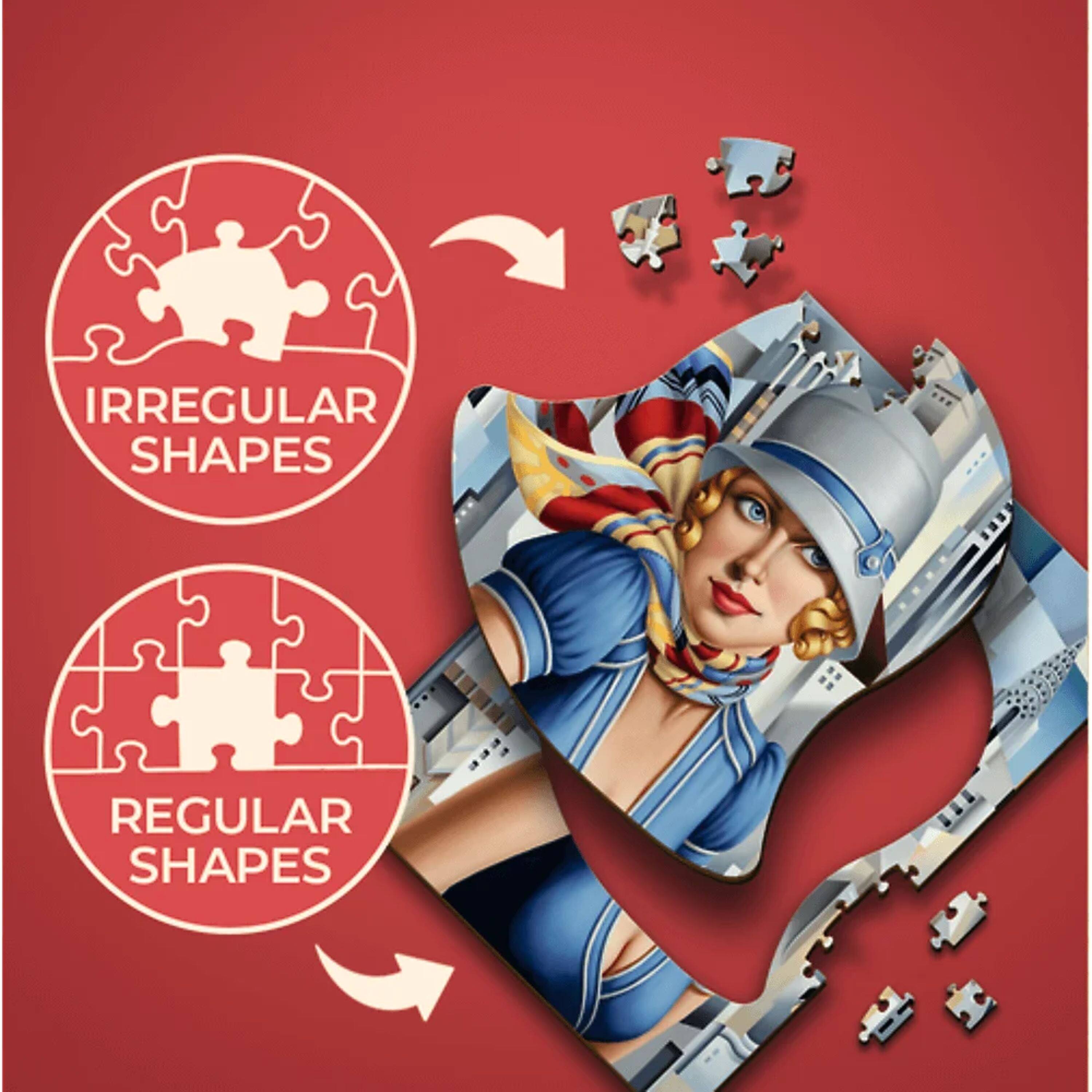 IRREGULAR SHAPES  
REGULAR SHAPES