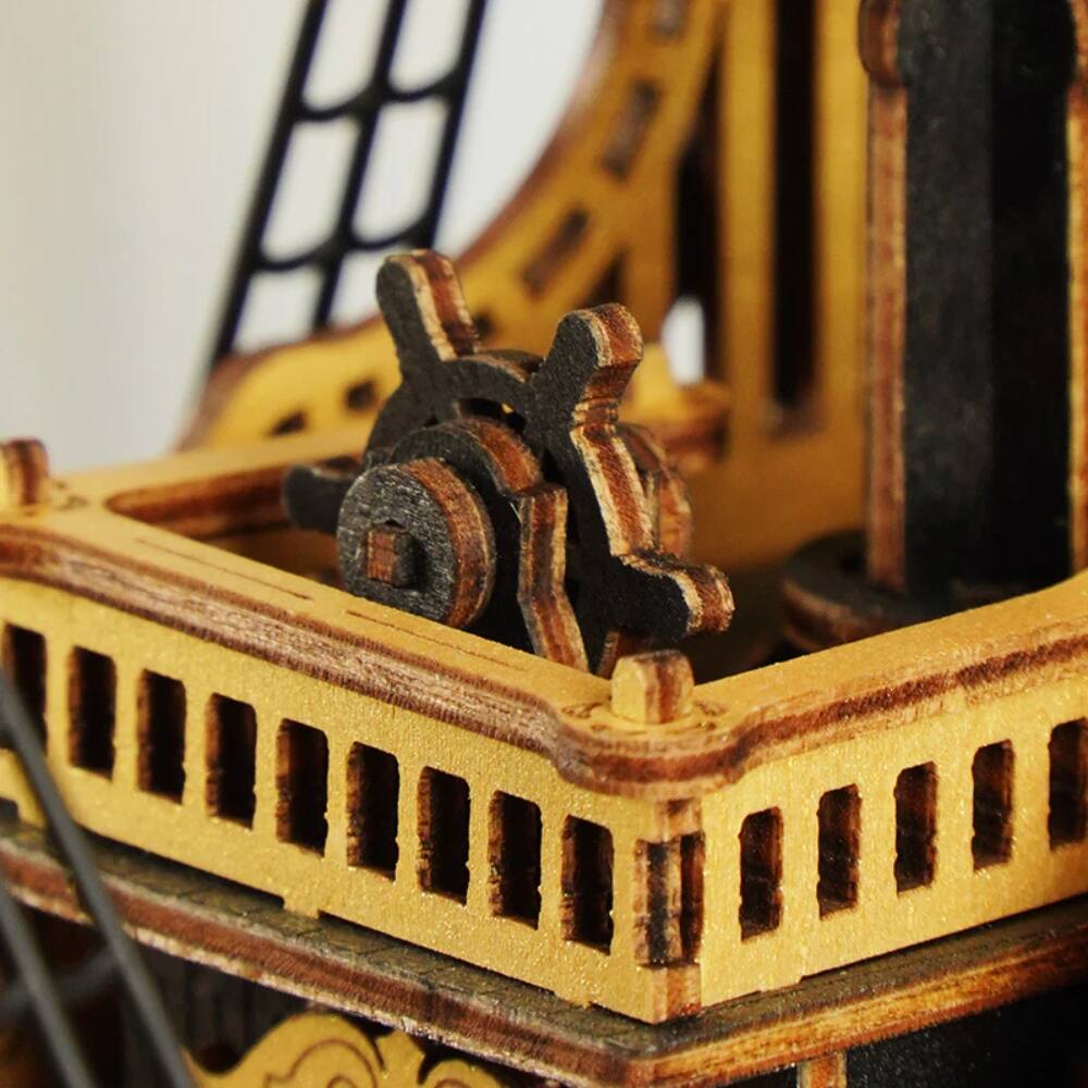 Alt View 1. 3D Puzzle - 3D Puzzle Pirate Ship Seahorse 603pcs DIY.