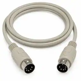 Sanoxy - 6ft DIN5 M/M AT Keyboard Cable - Beige
