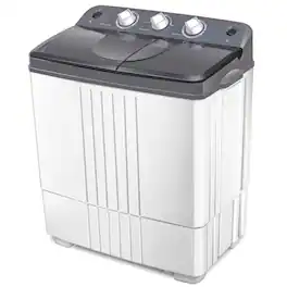 Twin Tub Portable Washing Machine with Spin Dryer and High Capacity Design