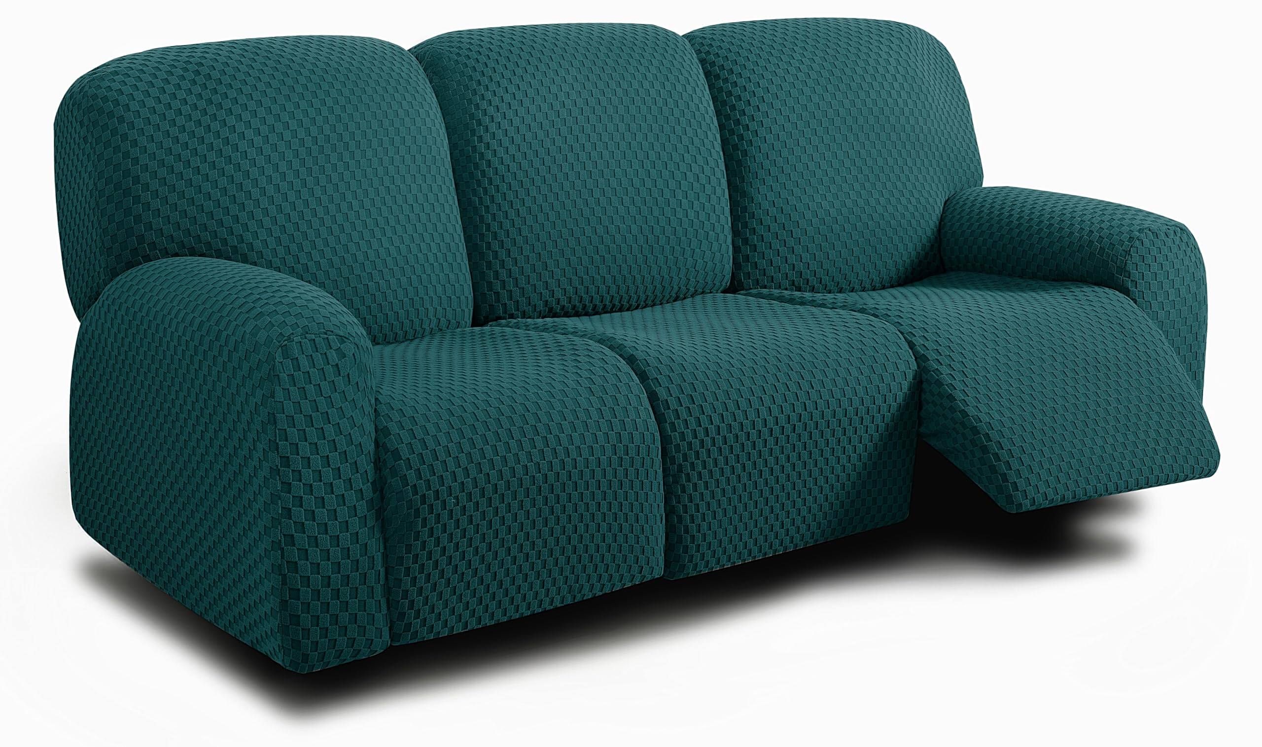 Deep Teal 3 Seater Recliner Cover