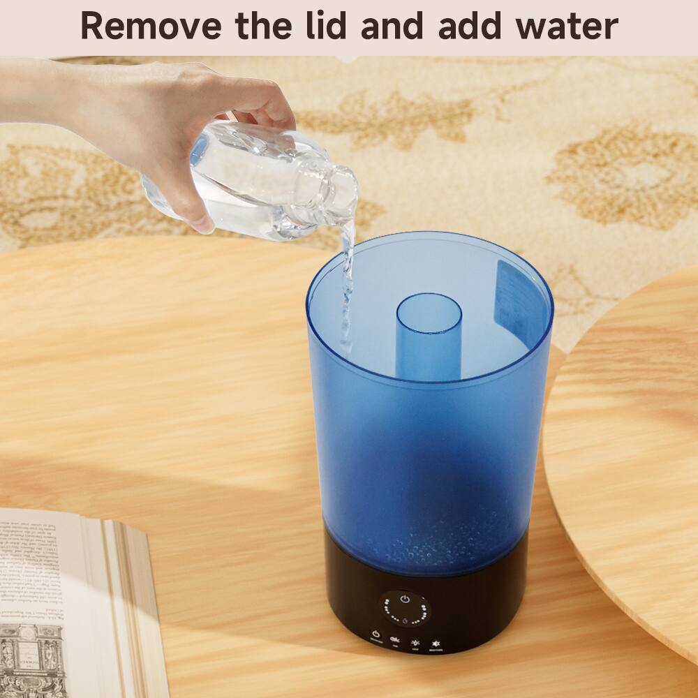 Remove the lid and add water