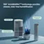 360 InvisibleMistTM technology provides cleaner, mist-free humidification. Tap water safe. Instant mist-free moisture. 50 Anti-microbial wick captures minerals.