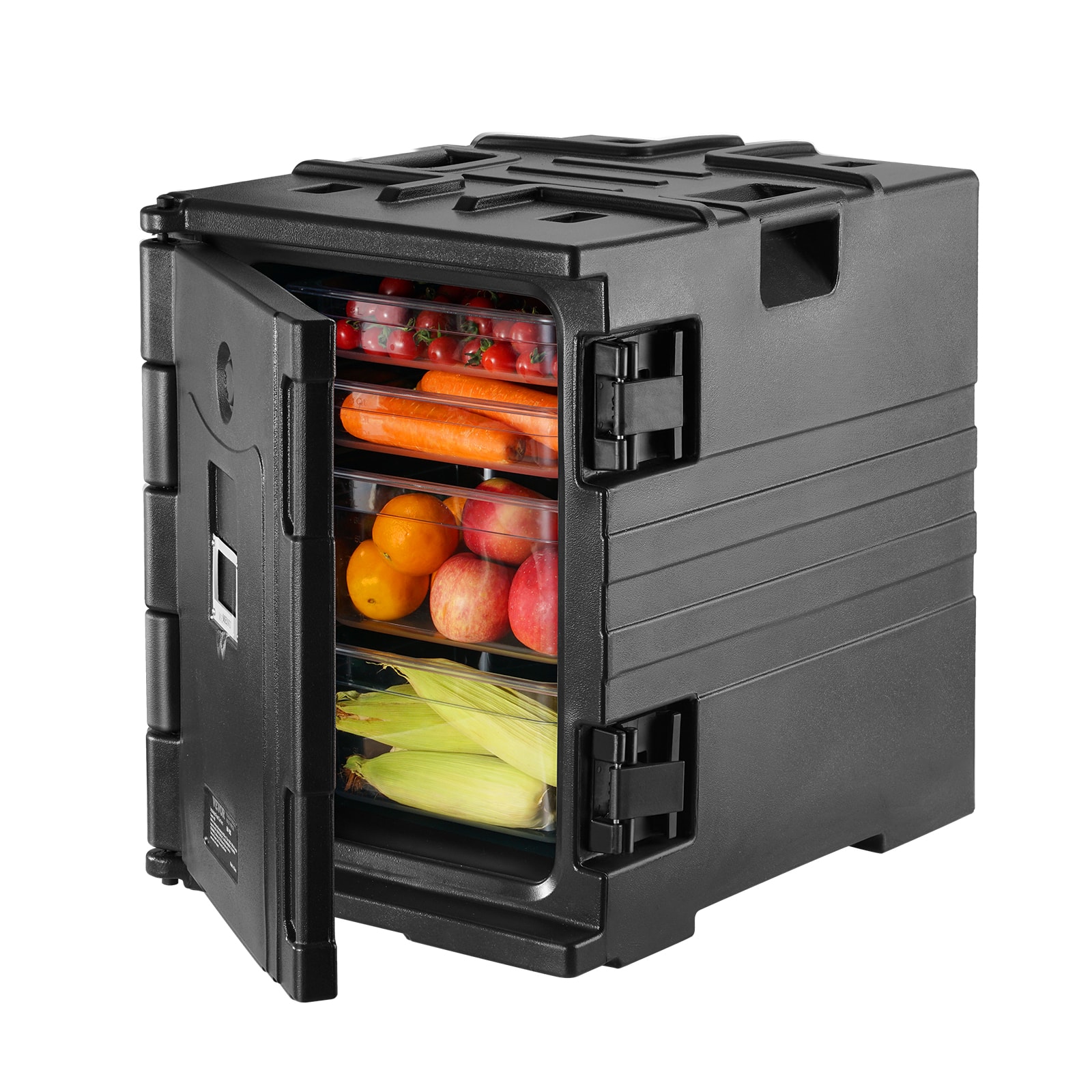 VEVOR - Insulated Food Pan Carrier, 82 Qt Hot Box for Catering, LLDPE Food Box Carrier with Double Buckles - Black price history on PriceWatchPro