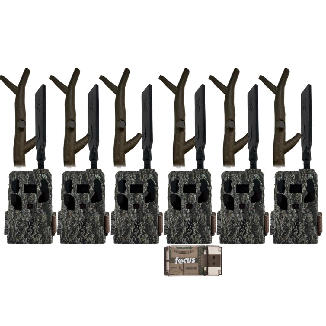 Browning - Trail Camera Defender 46MP HD AI Wireless Pro Scout Max Bundle