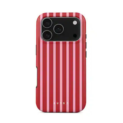 Front. Burga - Strawberry Jam Tough Magsafe Case For iPhone 17 Pro - Multi.
