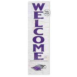 Jardine - Wisconsin-Whitewater Warhawks 10'' x 35'' Indoor/Outdoor Welcome Sign - White
