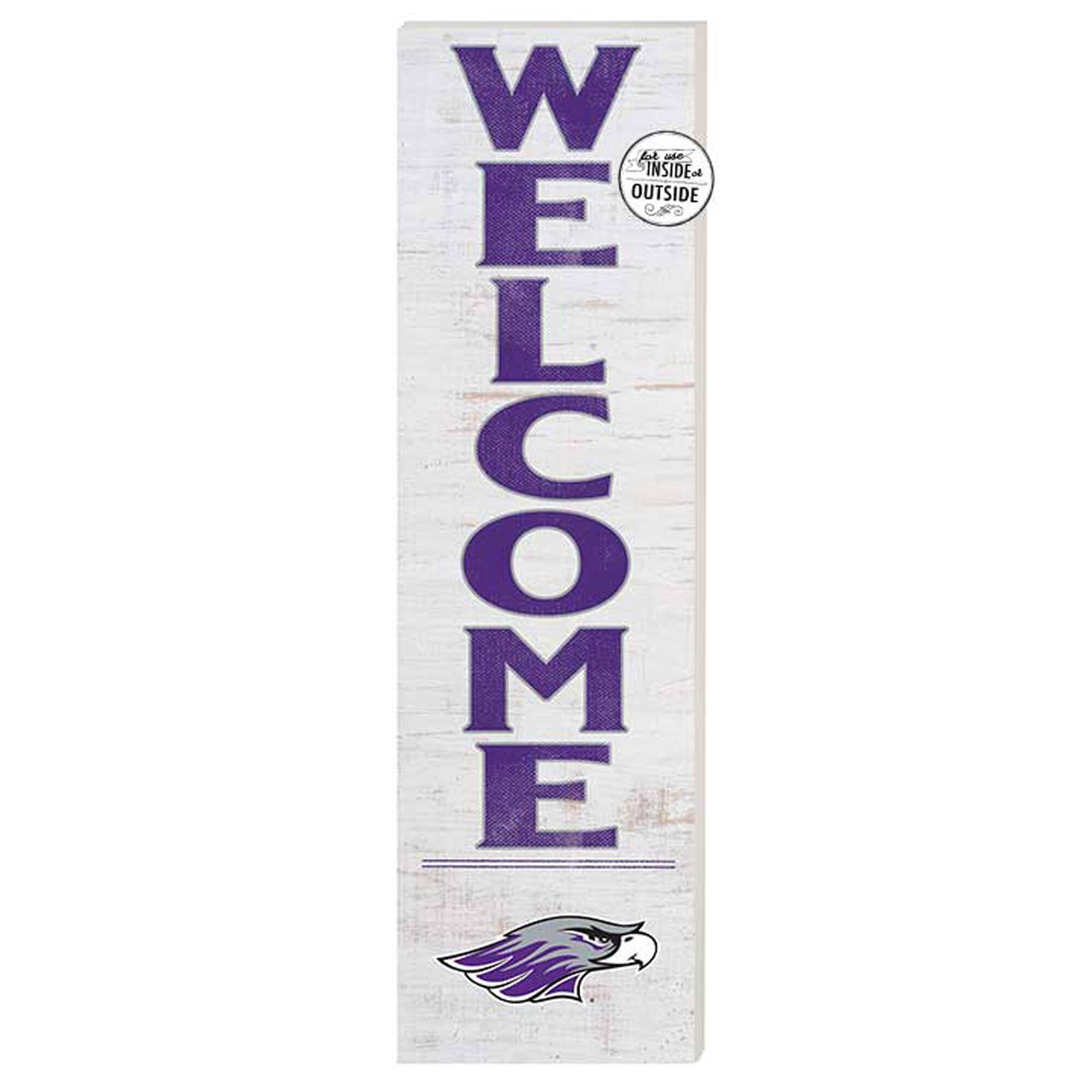 Wisconsin-Whitewater Warhawks 10'' x 35'' Indoor/Outdoor Welcome Sign
