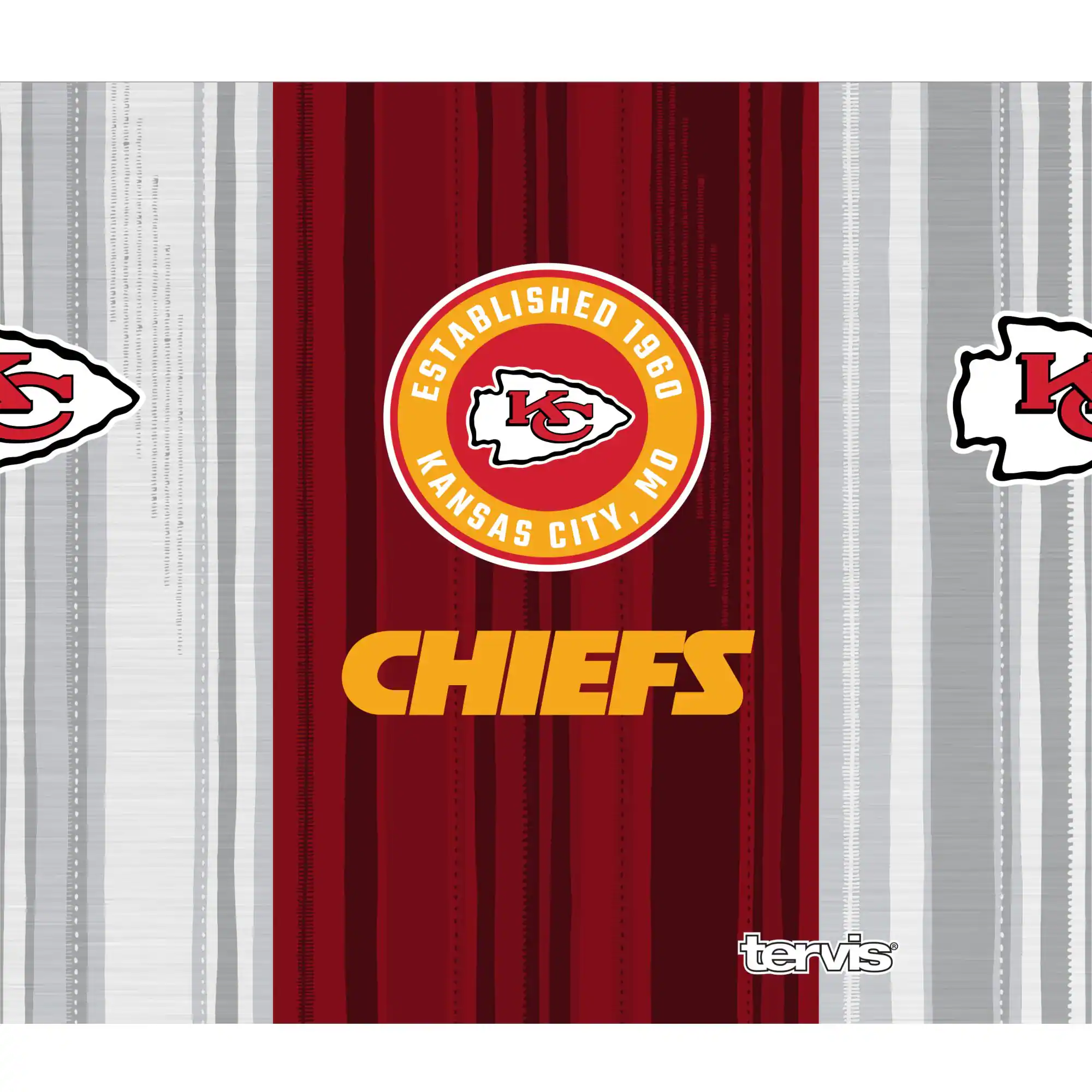 ESTABLISHED 1960  
KANSAS CITY, MO  

CHIEFS  

tervis