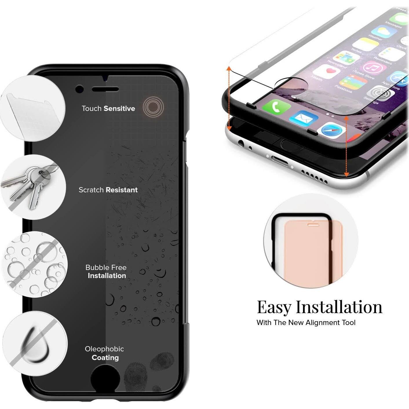 Alt View 13. SaharaCase - Classic Series Case for Apple iPhone 7, 8, SE (3rd Generation 2022) - Black/Red.