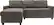 Front. Serta - Palisades Contemporary Fabric Reclining Sectional - Gray.