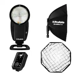 Connect Pro Wireless Transmitter for Sony Camera, Profoto A10 - Sony, Clic Softbox 2 Octa, Clic Softgrid 2 Octa