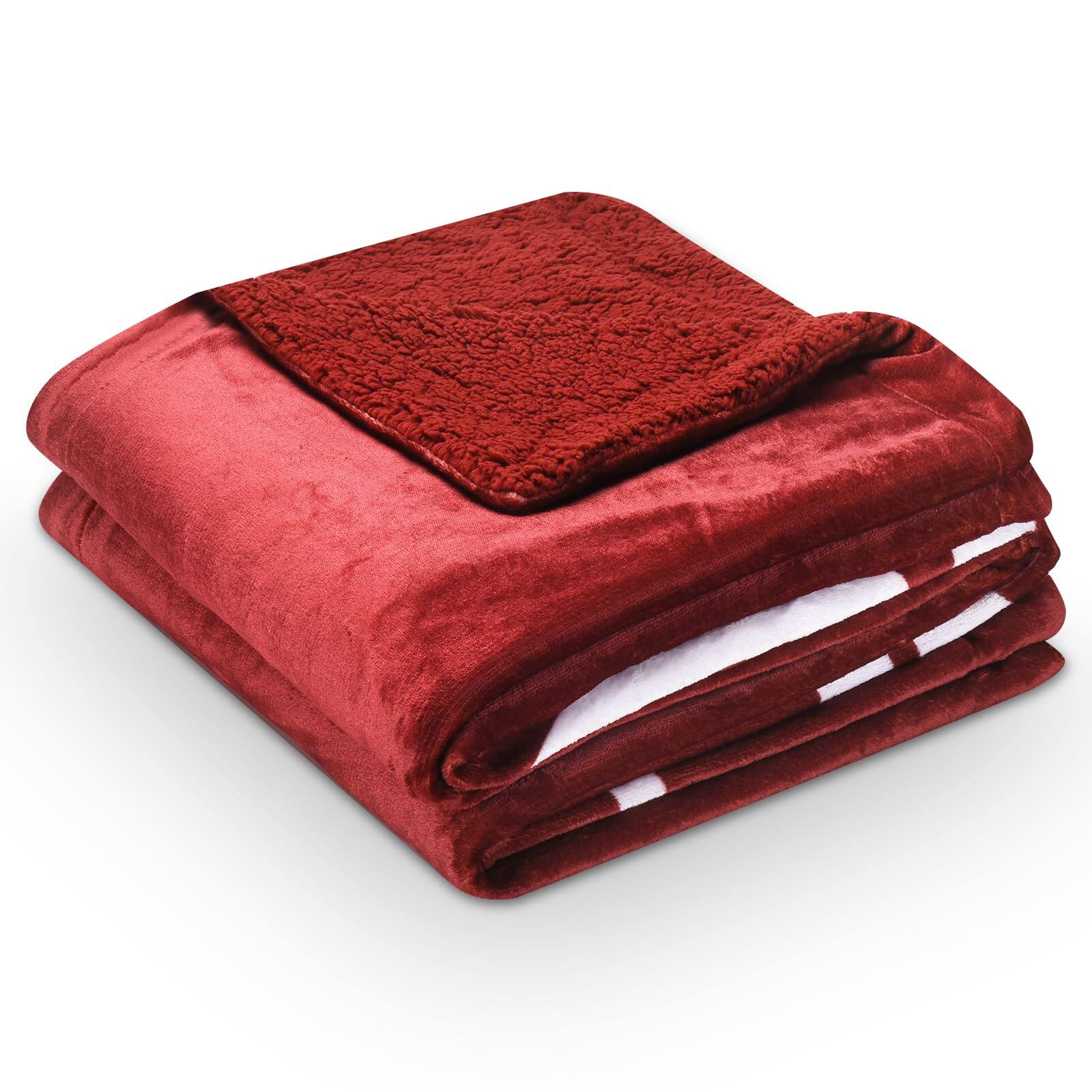 Back. Fabibe - Soft Thermal Flannel Throw Polyester Blanket -soda Can Stuffed - 70"*60" Travel For Couch Bed & Car All Seasons - Default.
