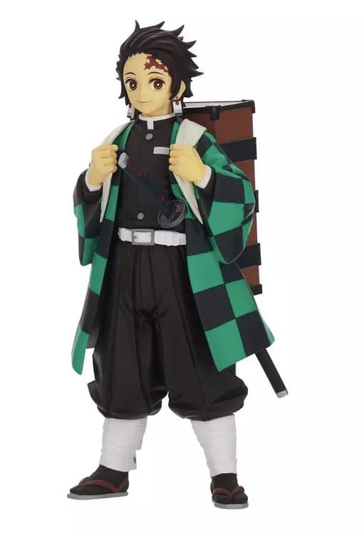 Front. Banpresto - Demon Slayer Banpresto Figure Vol.18 | Tanjiro Kamado - Green.