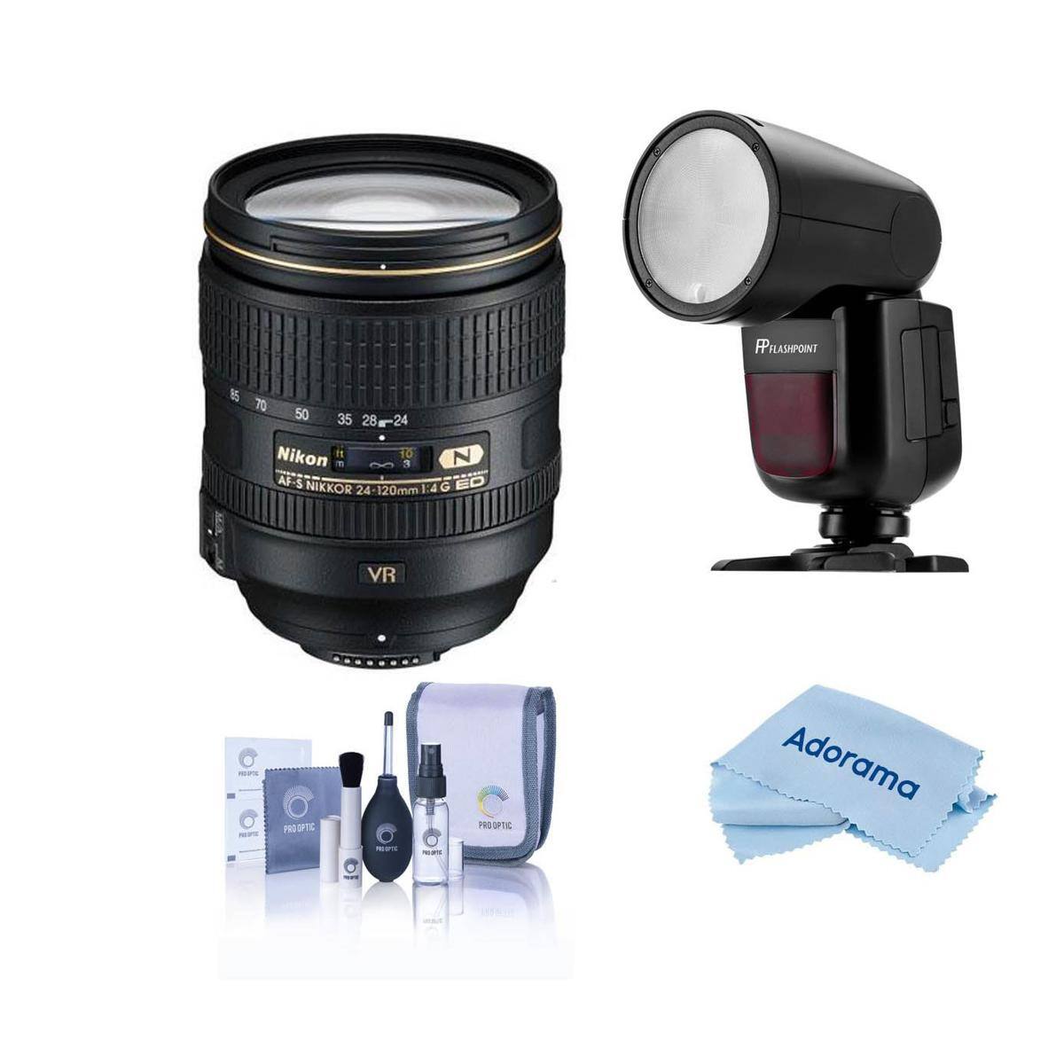 PPFLASHPOINT  
85 70 50 35 28mm24 Nikon 10 N n 3 AF-S NIKKOR 24-120mm K4G ED VR  
2016 2019  
PRO OPTIC  
TOP  
: 5PTE  
PROOPTIC  
Adorama