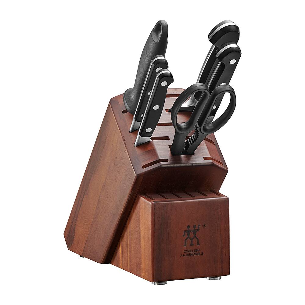 Alt View 11. ZWILLING - Pro 7-pc Knife Block Set - Black.