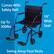 Alt View Zoom 11. Carex - Classics Transport Chair And Wheelchair - Blue.