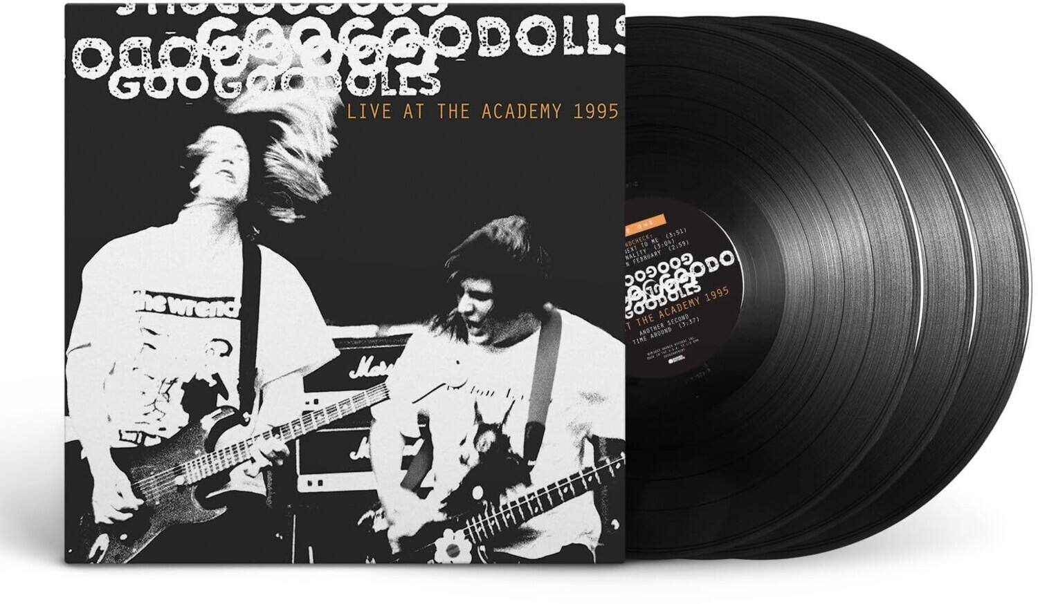 Sure, here is the corrected and grouped text:

---

**GOOD GOD! GOOD GOD! LIVE AT THE ACADEMY 1995**

- **Side A**
  - 1. "Mars Queen" (3:51)
  - 2. "NCH TO RE" (5:04)
  - 3. "JEXT" (2:59)

- **Side B**
  - 1. "NATIVITY & FEBROARY" (3:37)
  - 2. "GOOGODOLL" (2:59)
  - 3. "ANOTHER SECOND" (3:37)
  - 4. "AROUND THE WORLD" (3:37)

---

This text is based on the image provided.