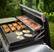 Alt View 5. Weber - Dual-Level Warming Rack works with 30" Slate Griddle - Silver.