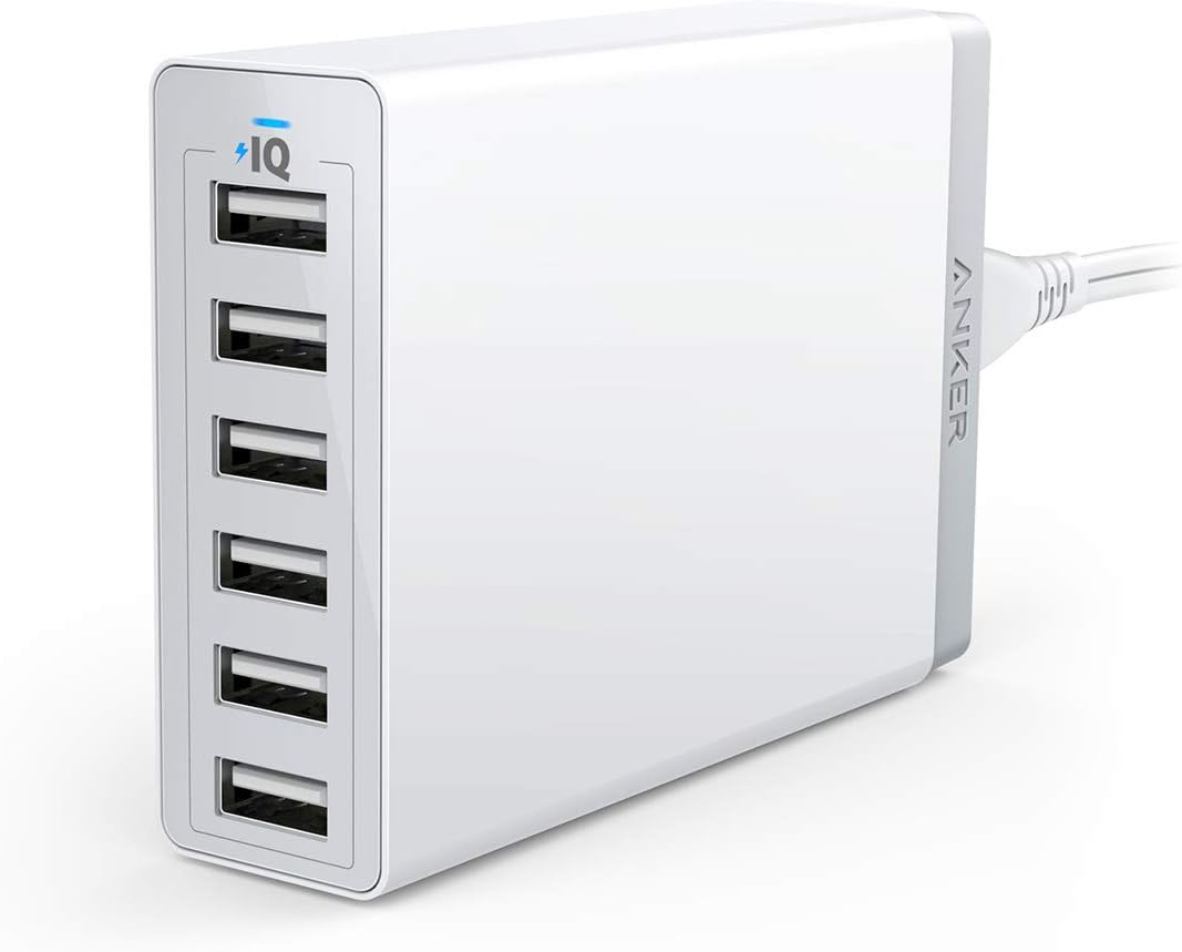 Alt View 3. Anker - Anker Charger - Arctic White.