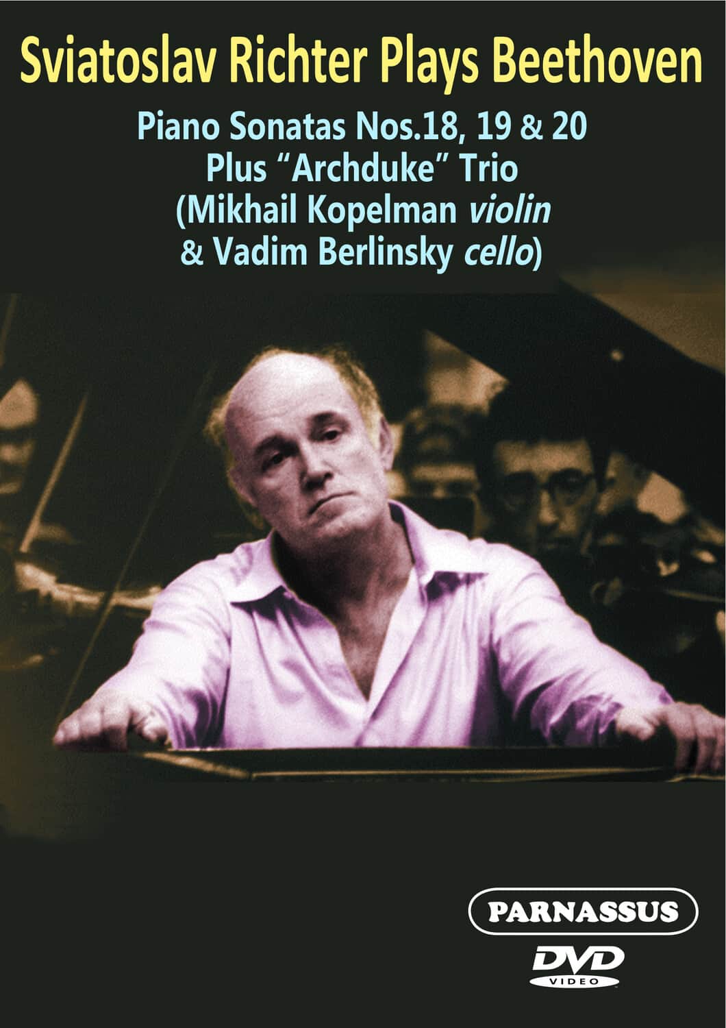 Sviatoslav Richter - Richter plays Beethoven, Piano sonatas Nos.18, 19 & 20, Archduke trio   - DVD price history on PriceWatchPro