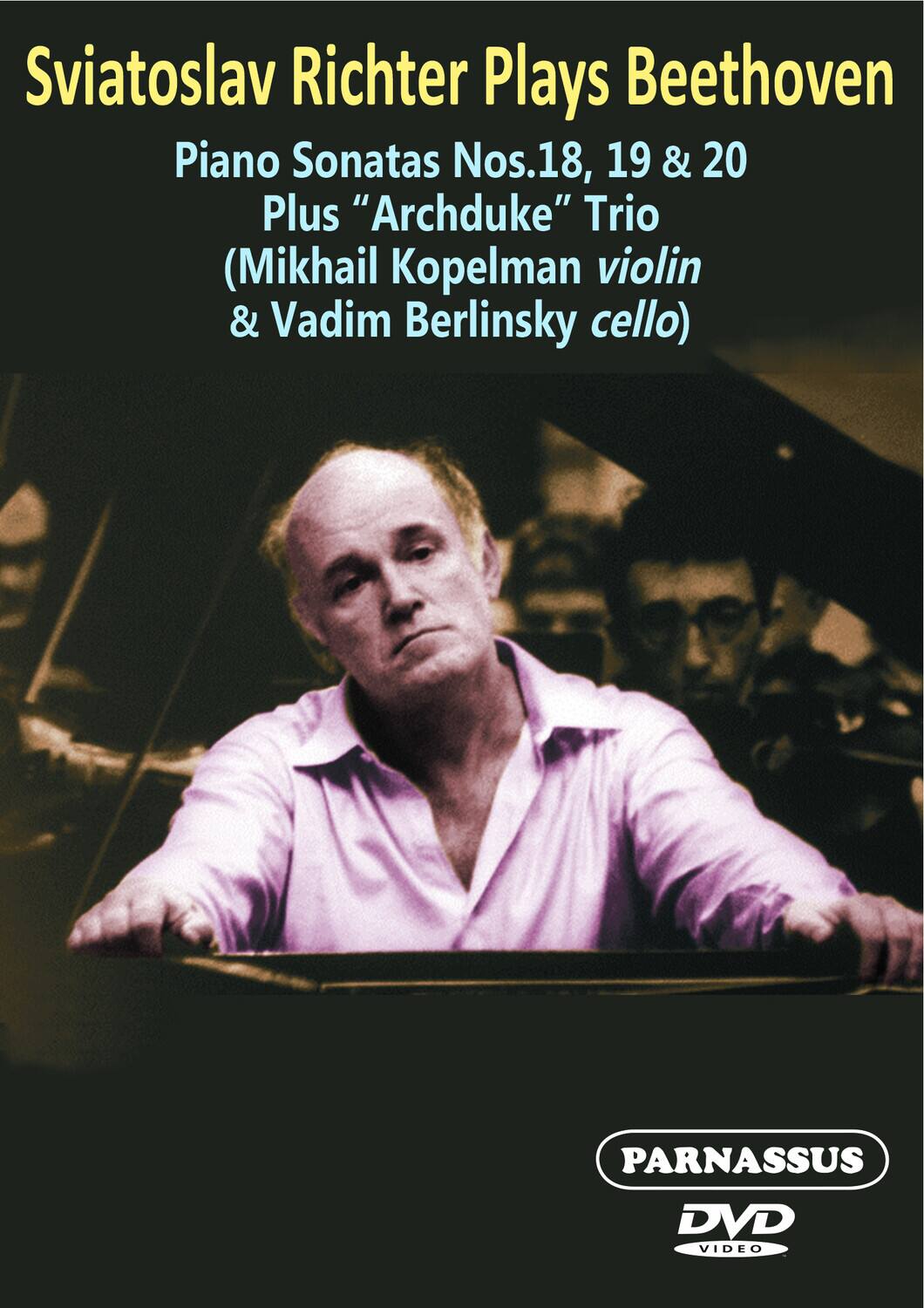 Sviatoslav Richter - Richter plays Beethoven, Piano sonatas Nos.18, 19 & 20, Archduke trio - DVD