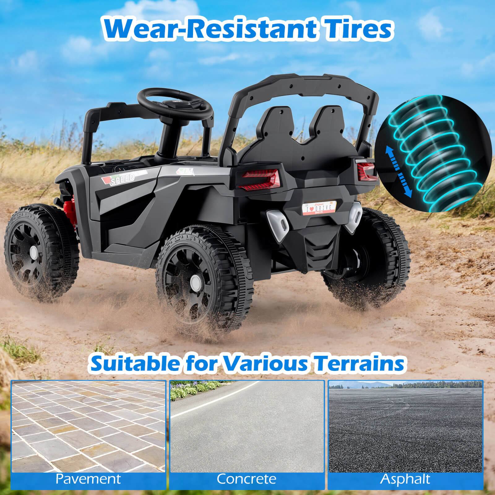 Wear-Resistant Tires

Suitable for Various Terrains

Pavement
Concrete
Asphalt