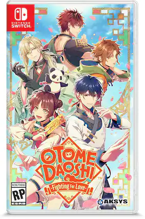 Nintendo Switch
Otome Dashi™
Fighting For Love
Rating Pending - RP
ESRB
Aksys Games - T (Teen 13+)