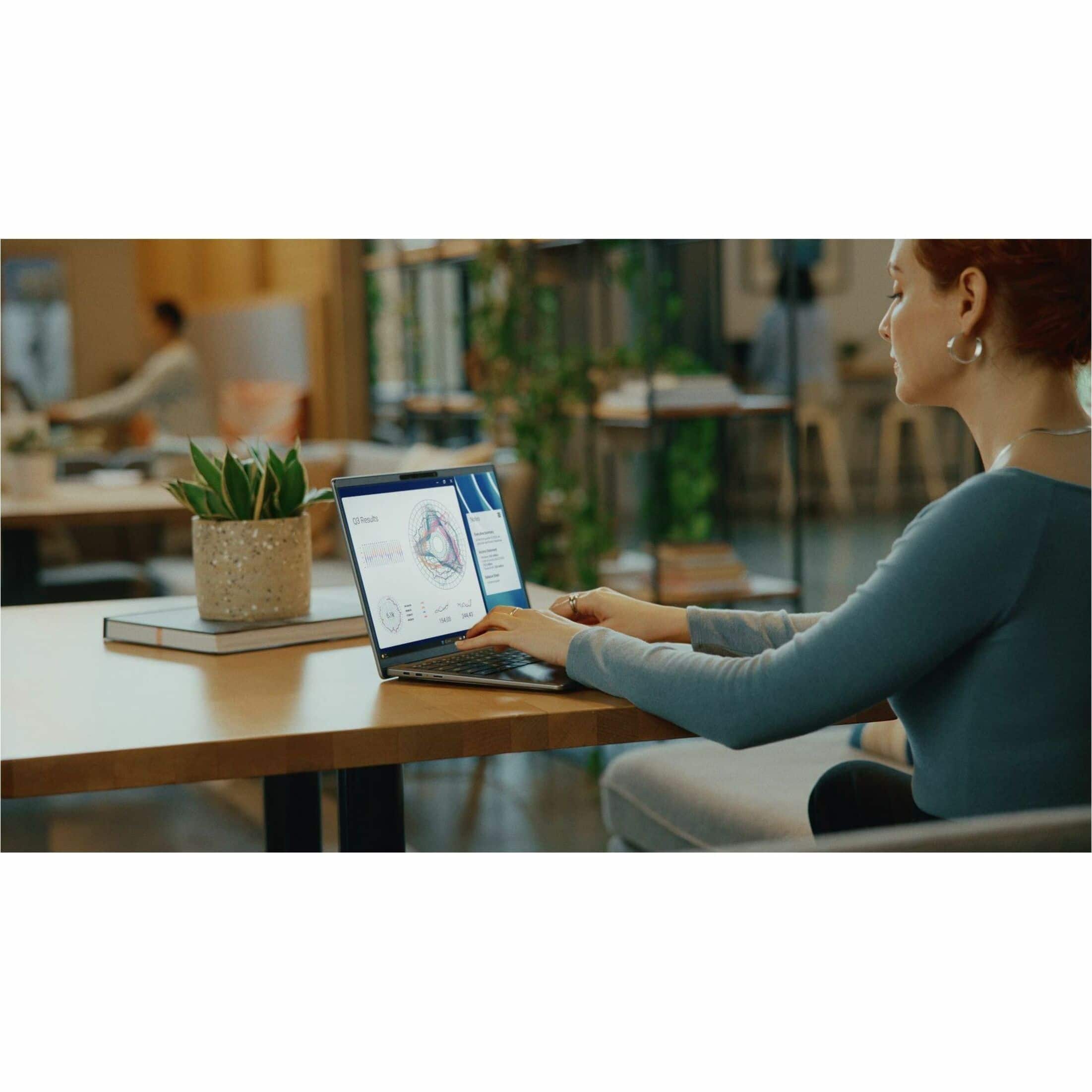 Alt View 25. Dell - Latitude 7000 14" IPS LCD 2560 x 1600 (QHD+) Touch Screen Laptop - Snapdragon X Plus with 16GB Memory - 512GB SDD - Titan Gray, Gray.